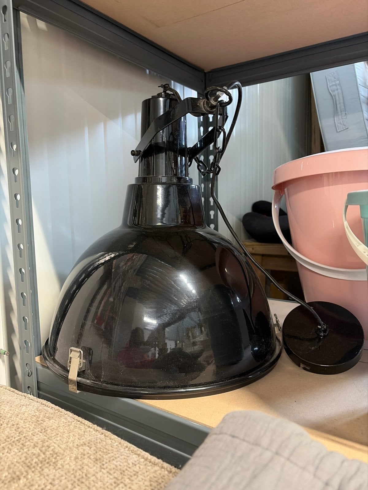 Zwarte Be Pure hanglamp - 40 cm doorsnee, Huis en Inrichting, Ophalen, Gebruikt, Metaal