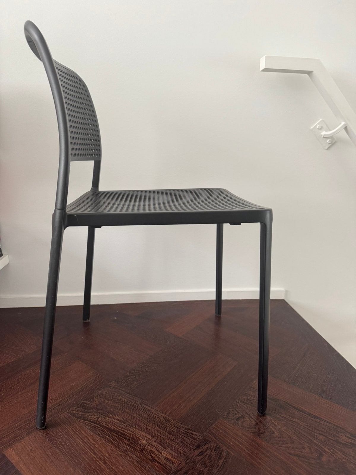 Kartell Italiaanse audrey Design stoel, Huis en Inrichting, Stoelen, Ophalen, Zwart, Zo goed als nieuw, Metaal