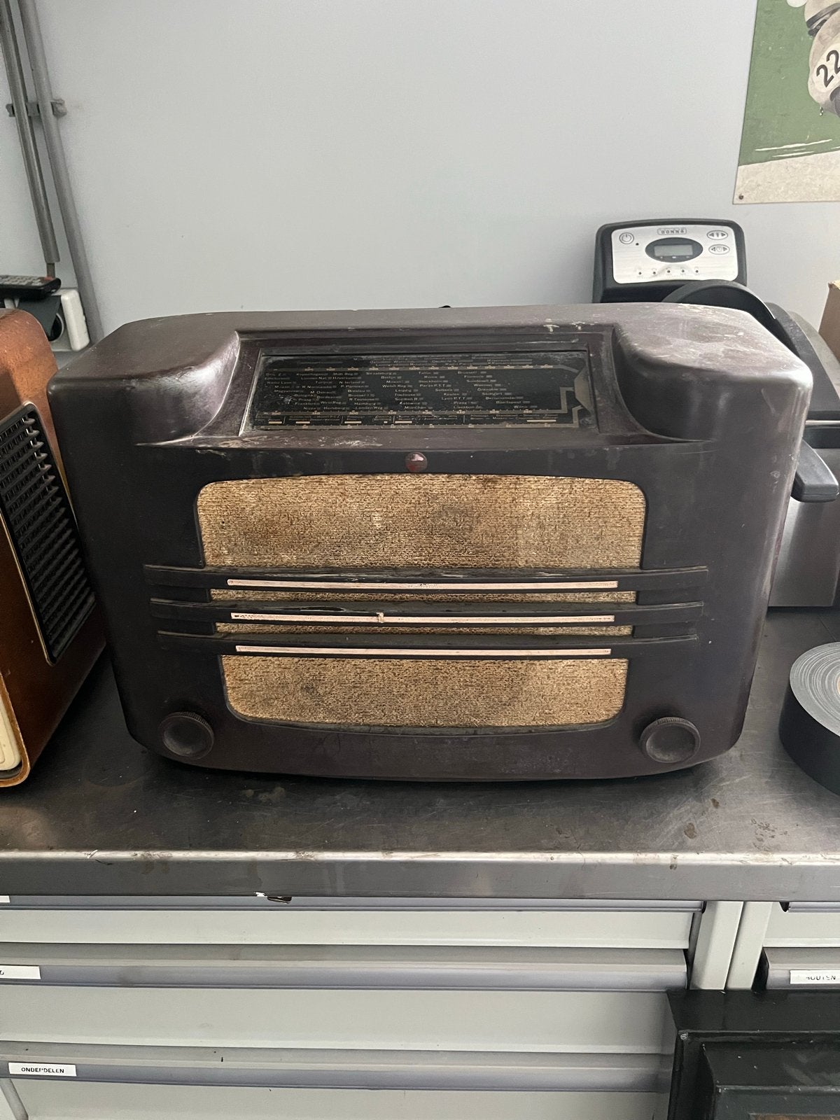Vintage Radio's - Blaupunkt en Onbekend Model, Ophalen of Verzenden, Gebruikt, Radio