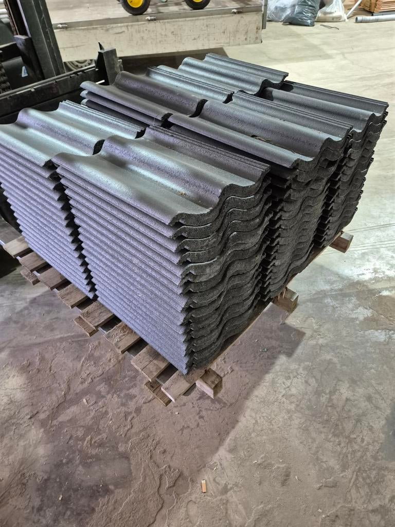 Monier sneldek novo+  antraciet 103 stuks., Ophalen, Steen of Klei, Zwart, Nieuw
