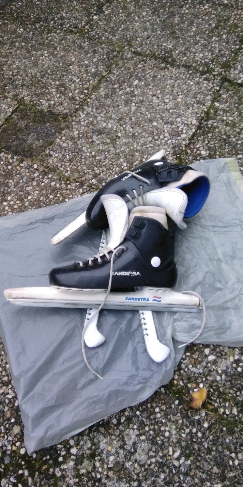 Zandstra Noren schaatsen - Maat 45, Ophalen, Gebruikt, Noren, Zandstra