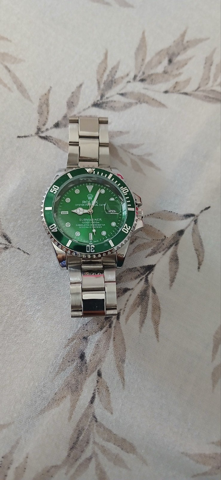 Heren horloge met case zgan, Sieraden, Tassen en Uiterlijk, Ophalen of Verzenden, Staal, Overige merken, 1960 of later