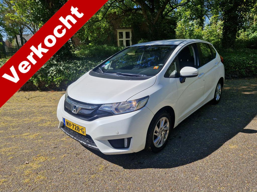 Honda Jazz 1.3 i-VTEC AUTOMAAT, 1 eig., VERKOCHT! (bj 2017), Auto's, 450 kg, Gebruikt, Euro 6, 4 cilinders