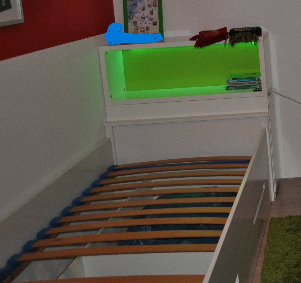 Gratis 1 persoons bed, Ophalen, Gebruikt, 90 cm, Eenpersoons