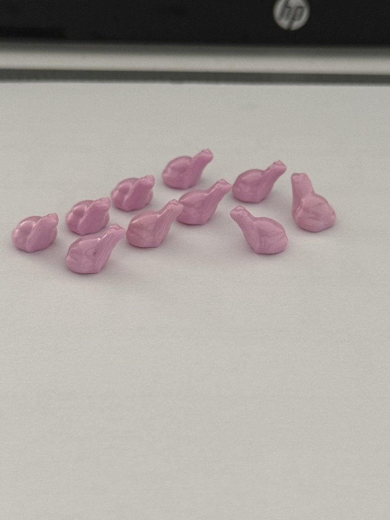 10 roze kikkertjes van Lego, Ophalen of Verzenden, Zo goed als nieuw, Accessoire, Overige thema's