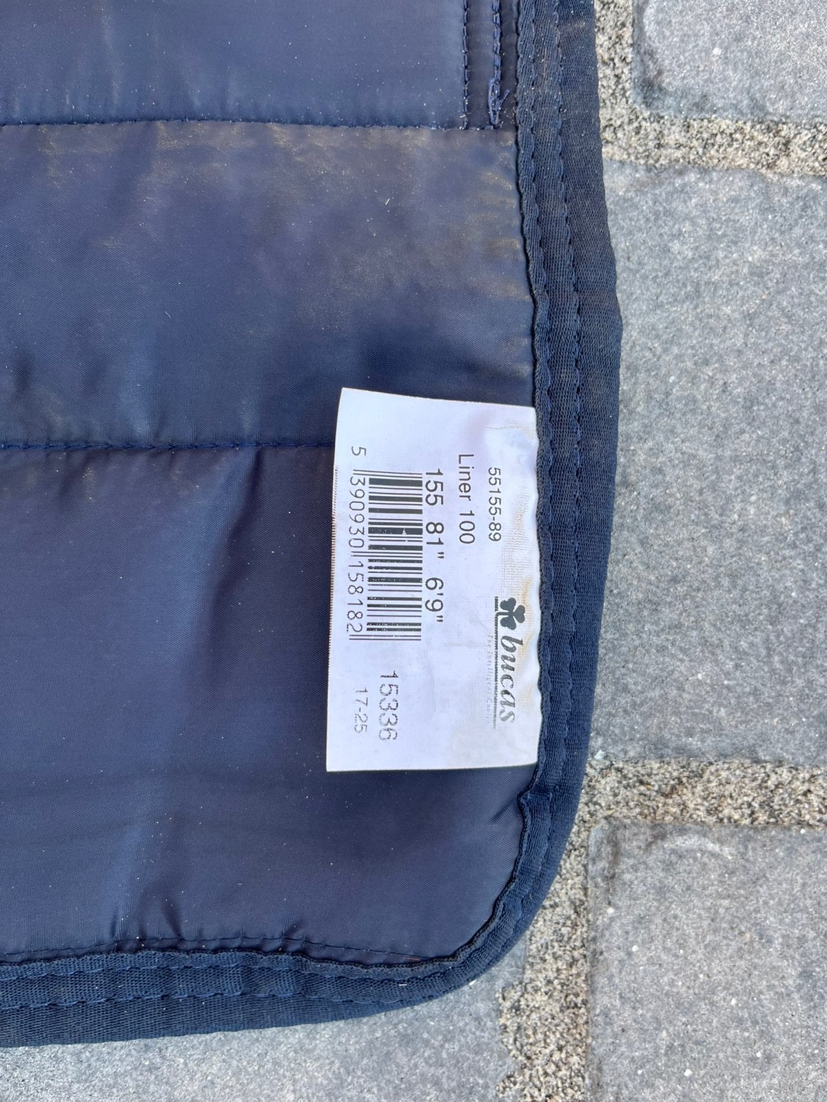 BUCAS LINER 100 gram 6.9, Dieren en Toebehoren, Ophalen of Verzenden, Zo goed als nieuw