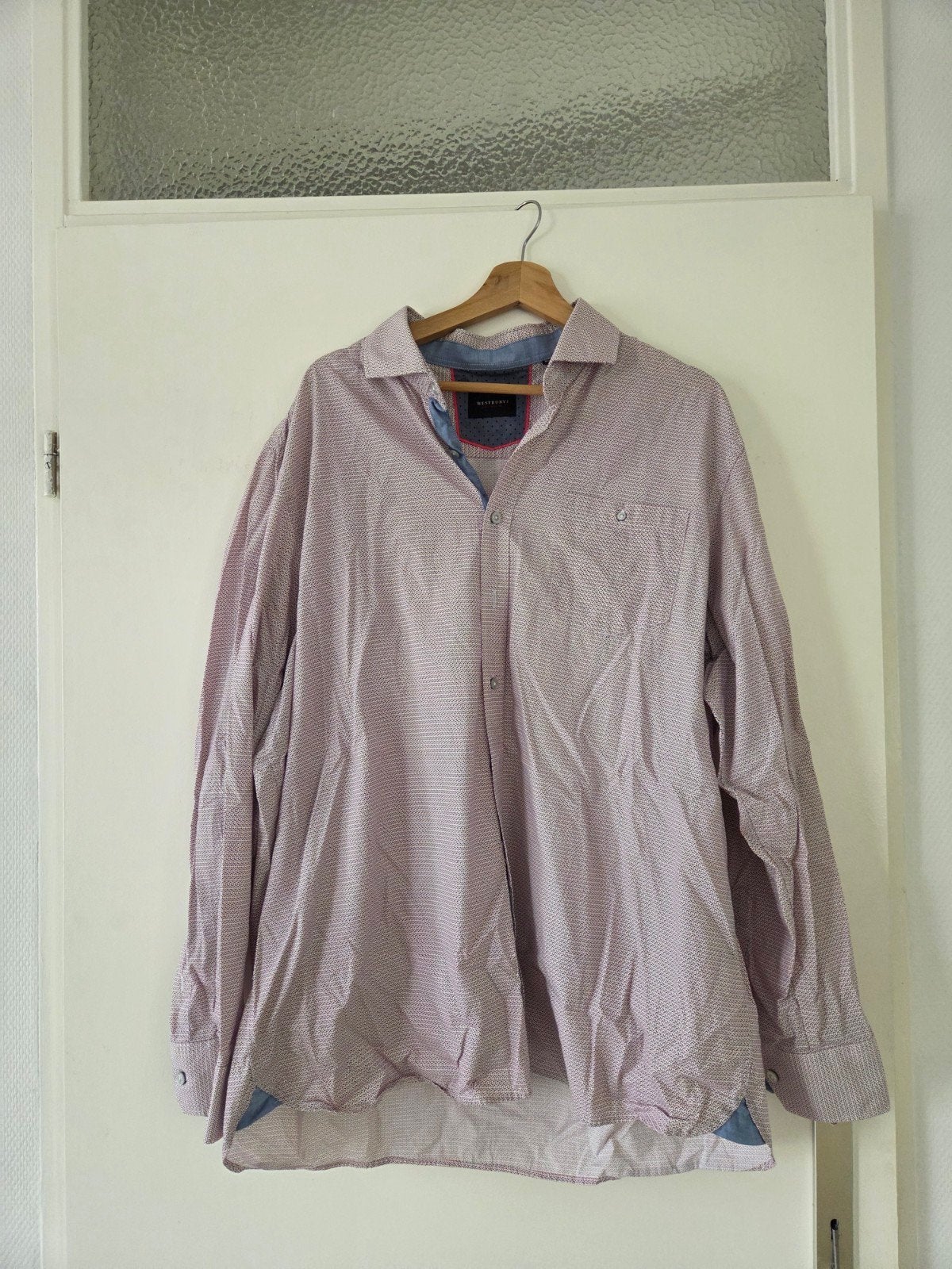 Heren overhemd XXL met leuke print, Meerkleurig, Ophalen of Verzenden, Westbury Premium, Overige halswijdtes