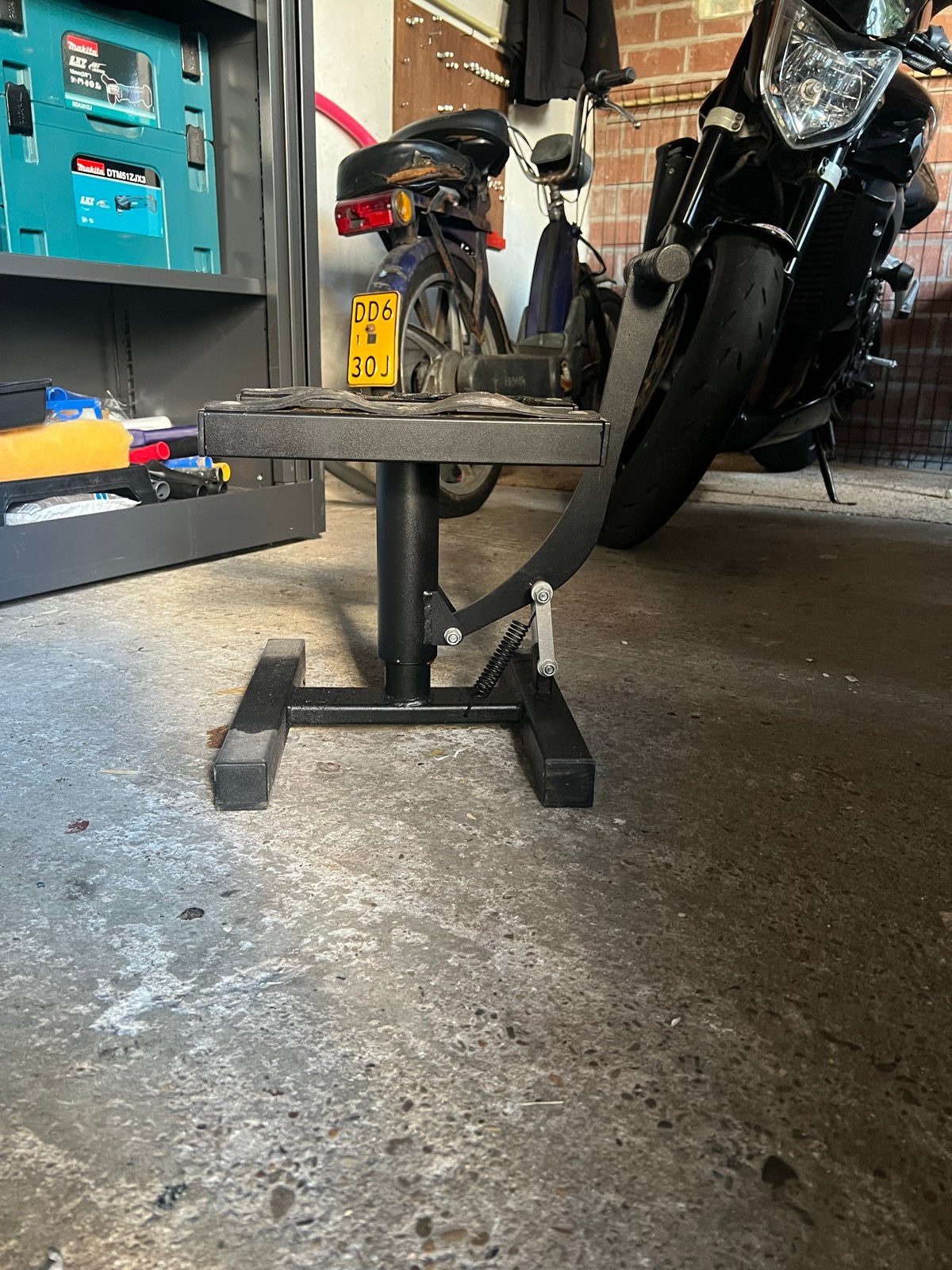 Crossmotor bok / standaard - Handige werkstandaard, Ophalen, Gebruikt