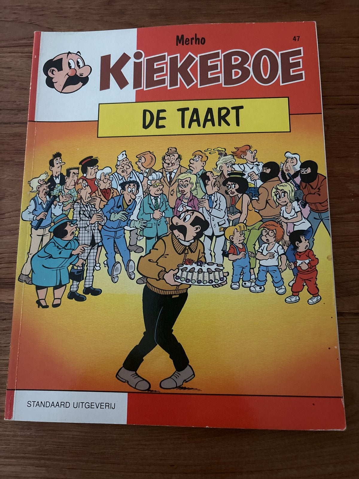 Kiekeboe - De Taart (nummer 47) - Merho, Eén stripboek, Ophalen of Verzenden, Gelezen