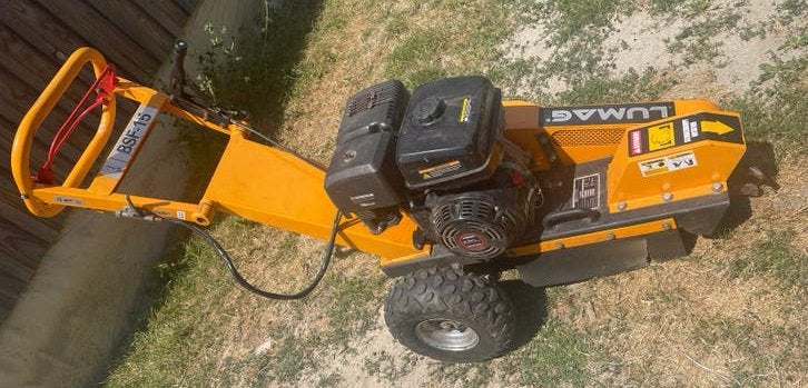 Te koop Lumag BSF-15 stobbenfrees stronkenfrees, Ophalen, Gebruikt, Overige soorten