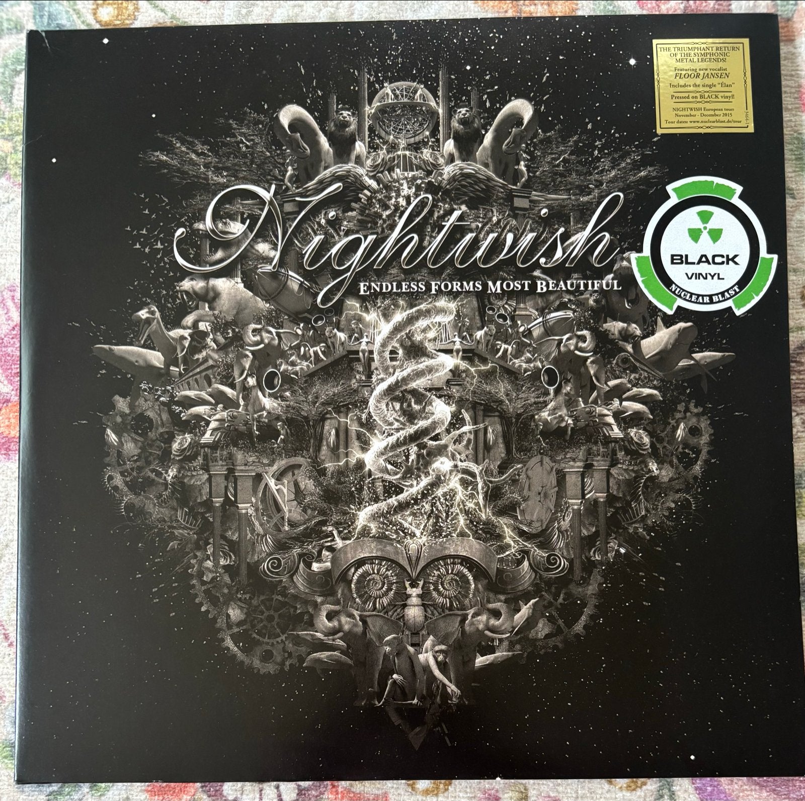 Nightwish - Endless Forms Most Beautiful (Black Vinyl LP), Cd's en Dvd's, LP, Progressive Rock, Ophalen of Verzenden, 12 inch