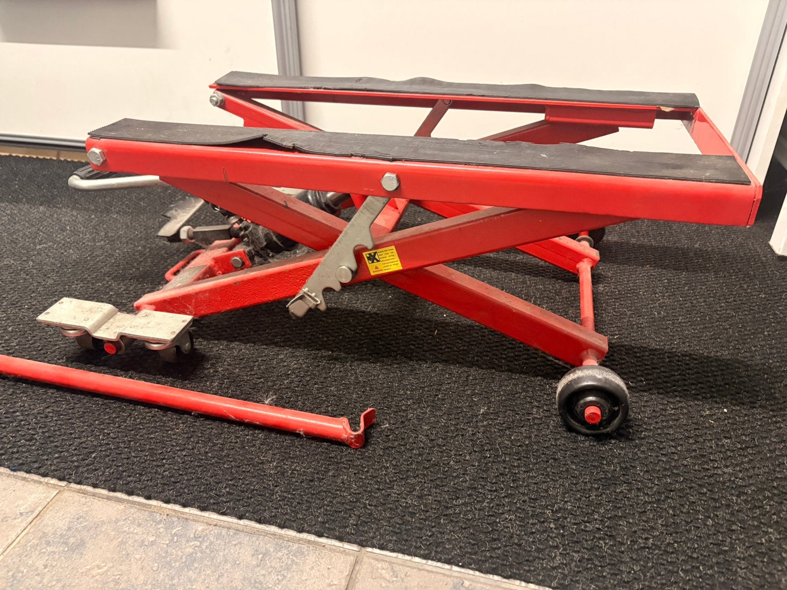 Motorlift, Ophalen