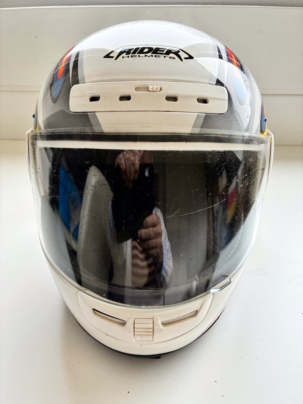 Rider Helmets Integraalhelm - Maat 58, Motoren, Overige merken, M, Heren, Ophalen of Verzenden