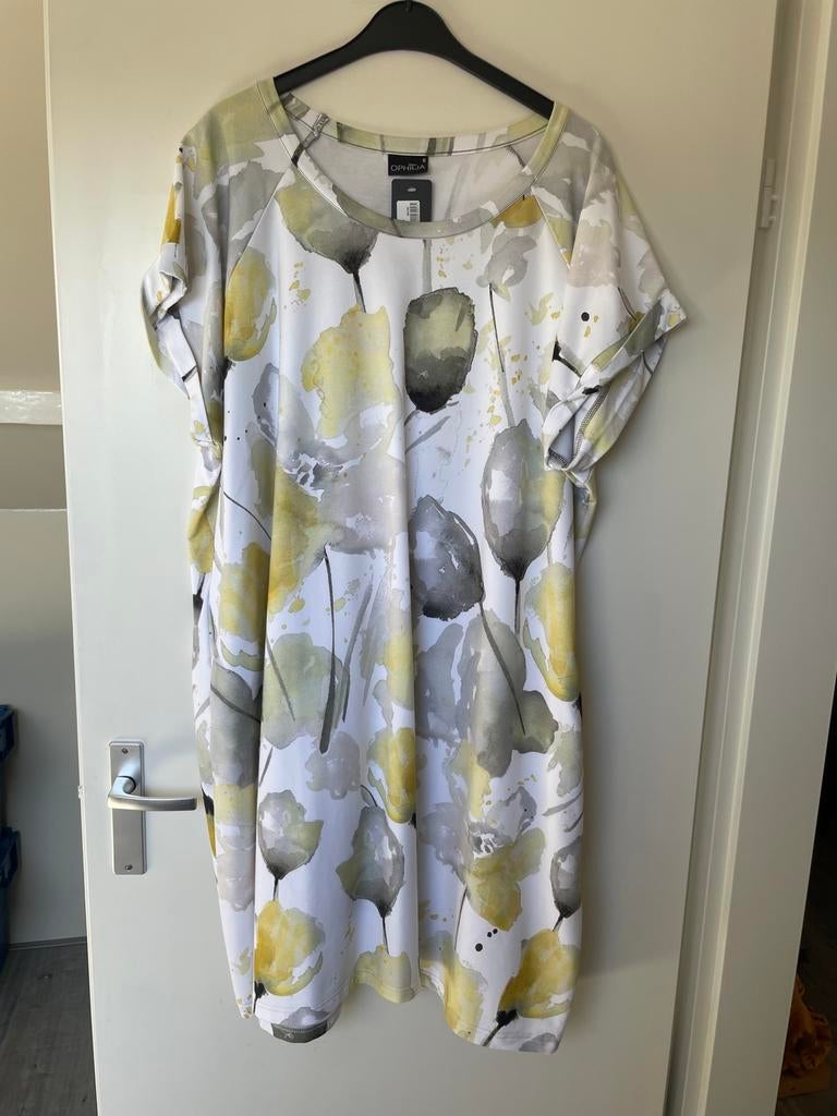 Nieuwe katoenen jurk Trace aquarel tulip dessin van ophilia, Nieuw, Nvt, Nvt, Verzenden