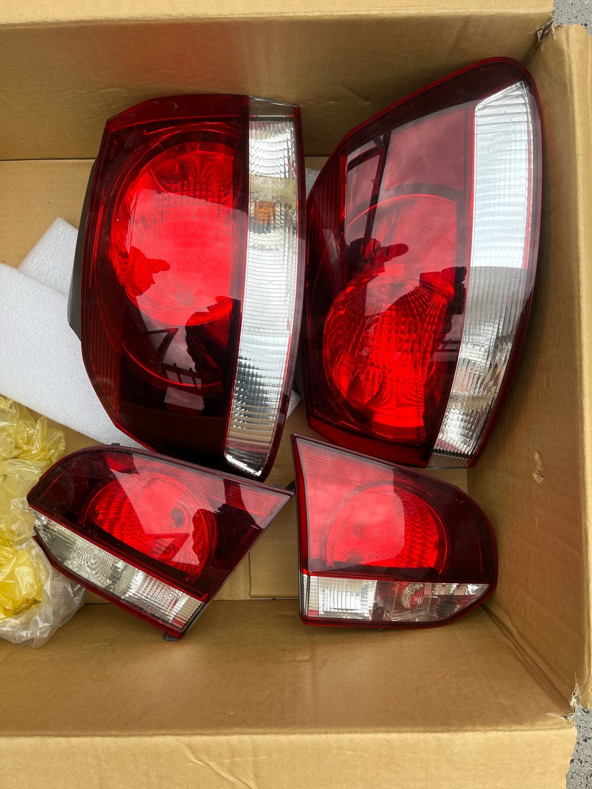 Achterlichten set Volkswagen Golf 6 (origineel Hella), Ophalen, Gebruikt, Volkswagen