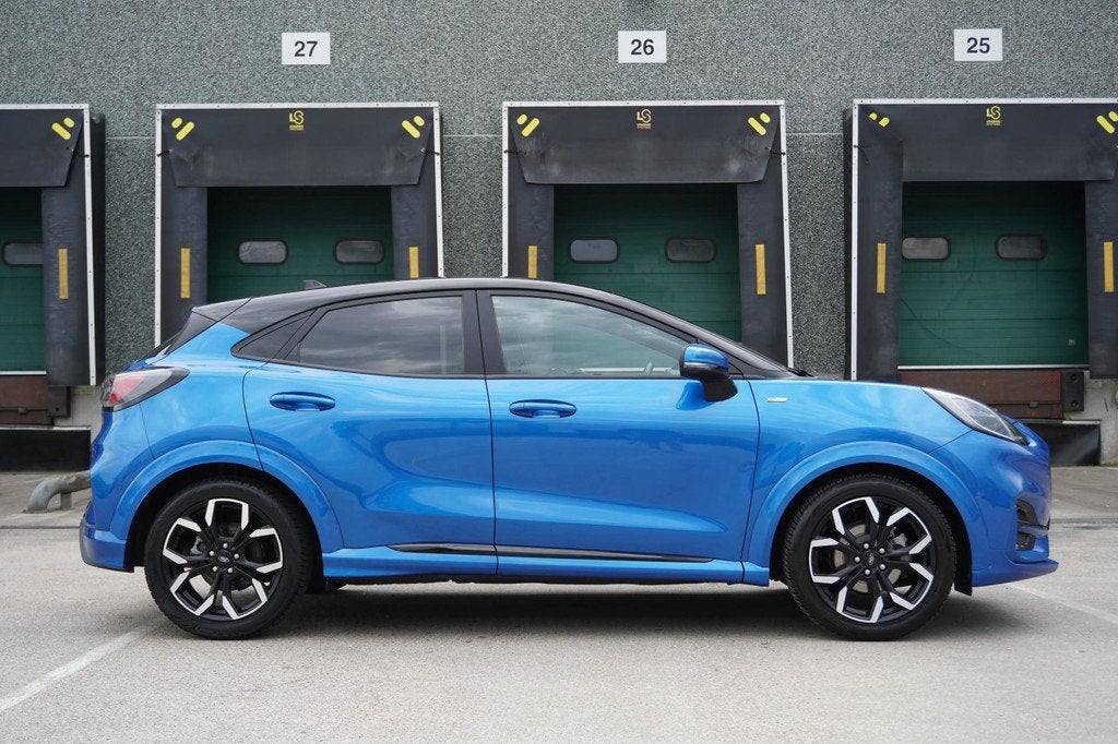 Ford Puma 1.0 EcoBoost Hybrid 155pk ST-Line X First Edition, Voorwielaandrijving, 12 maanden, Blauw, 23 km/l