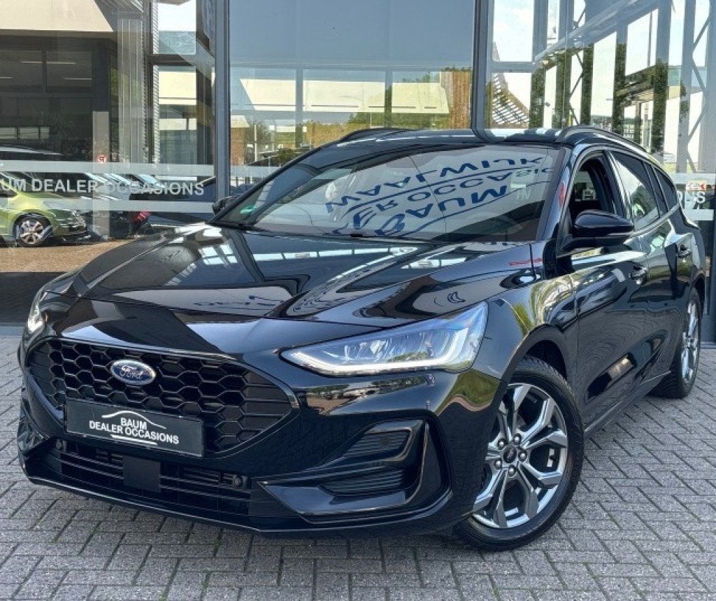 Ford FOCUS 1.0 ST LINE X AIRCO NAVI PDC-CAMERA360GR WINTERPA, 125 pk, Gebruikt, Verwarmde buitenspiegels, Met garantie (alle)