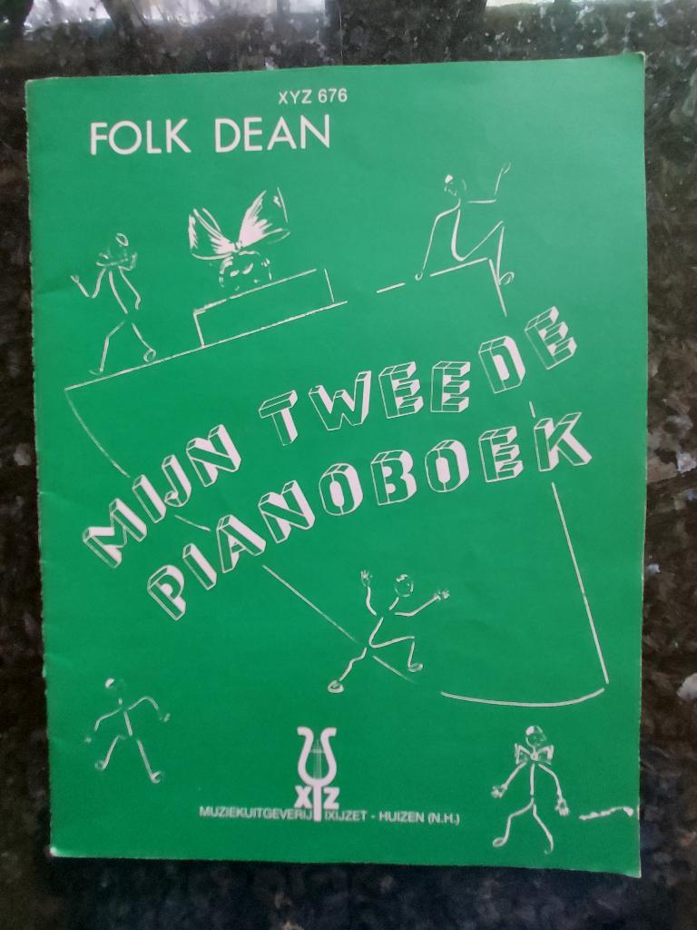 Folk Dean  Mijn tweede pianoboek, Muziek en Instrumenten, Gebruikt, Overige genres, Les of Cursus, Ophalen of Verzenden