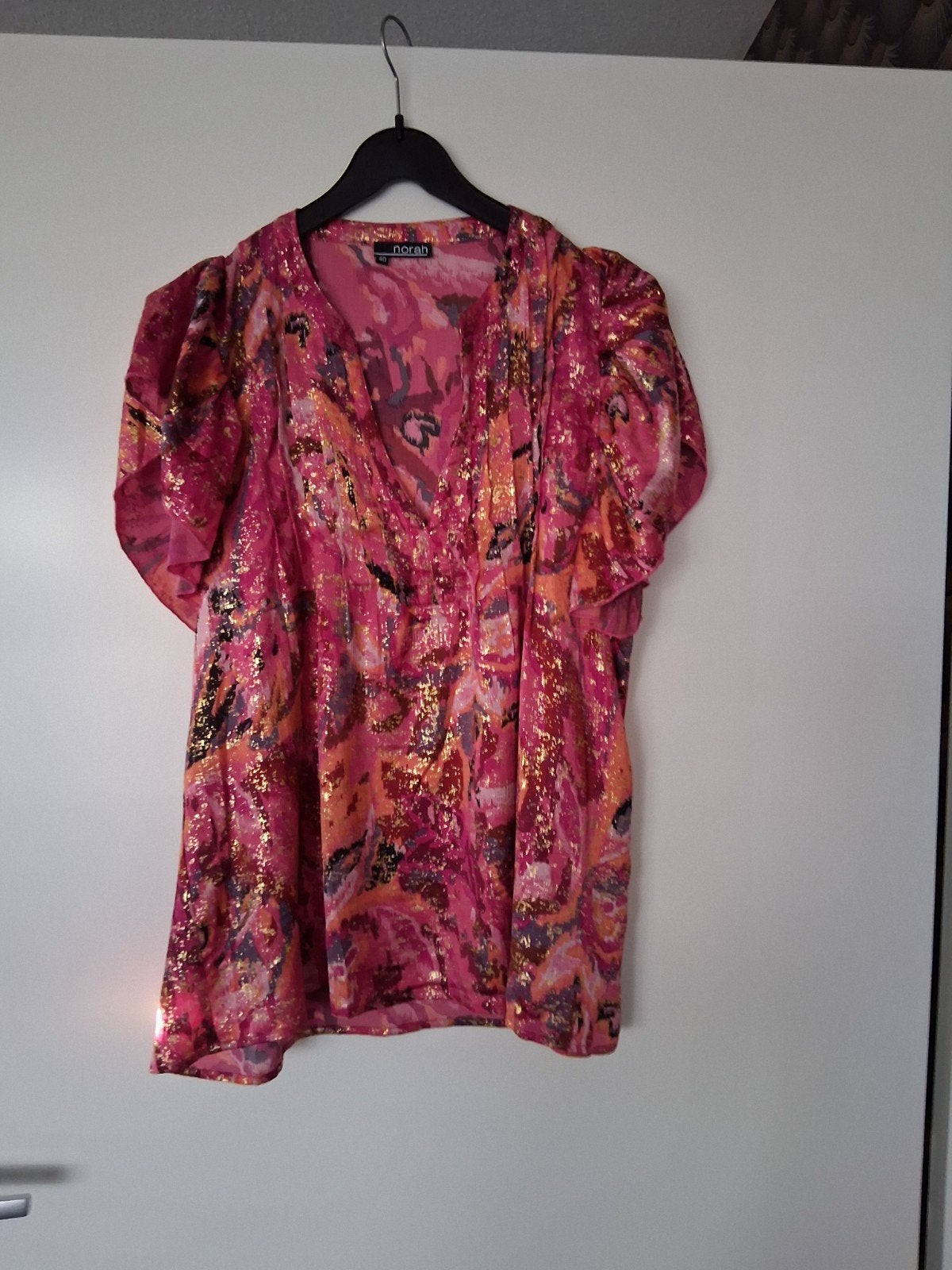 mooi vrolijk blousje van Norah, Ophalen of Verzenden, Zo goed als nieuw, Maat 46/48 (XL) of groter