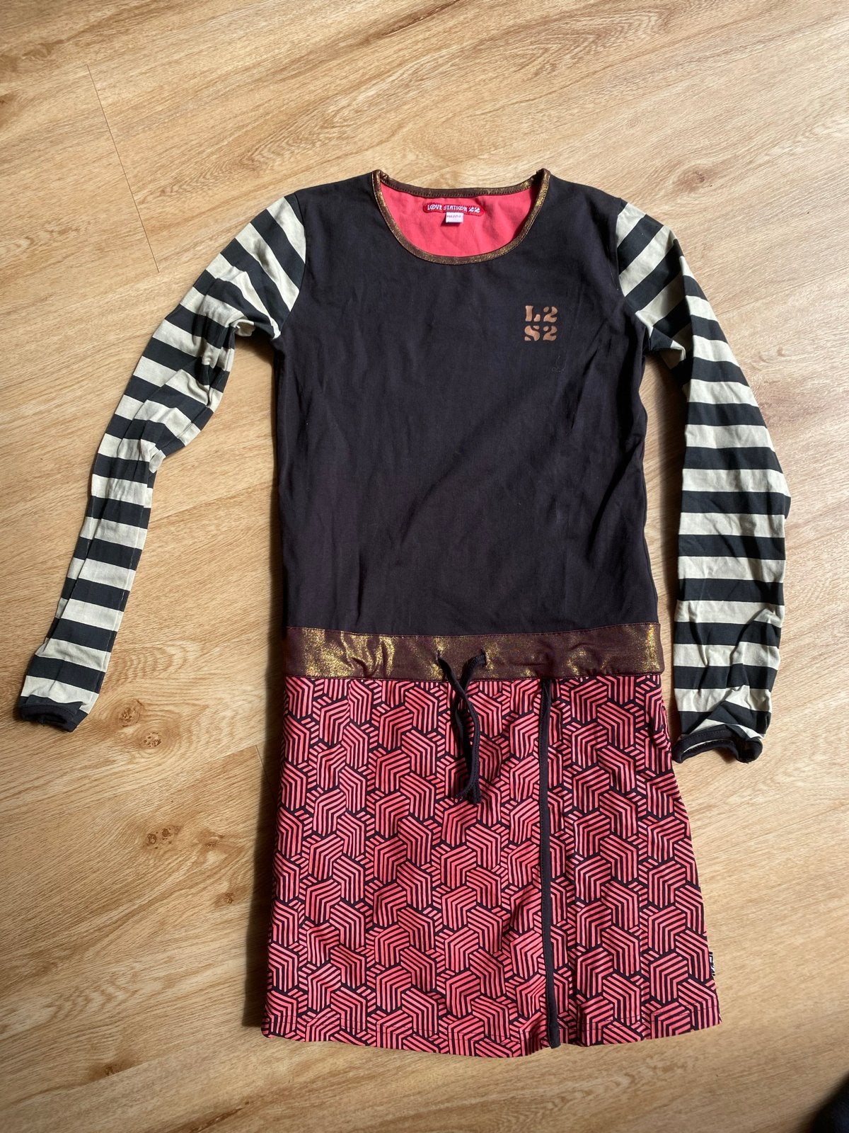 Love Station 22 Jurk Maat 146/152 Nieuw, Kinderen en Baby's, Kinderkleding | Maat 146, Ophalen of Verzenden, Nieuw, Jurk of Rok