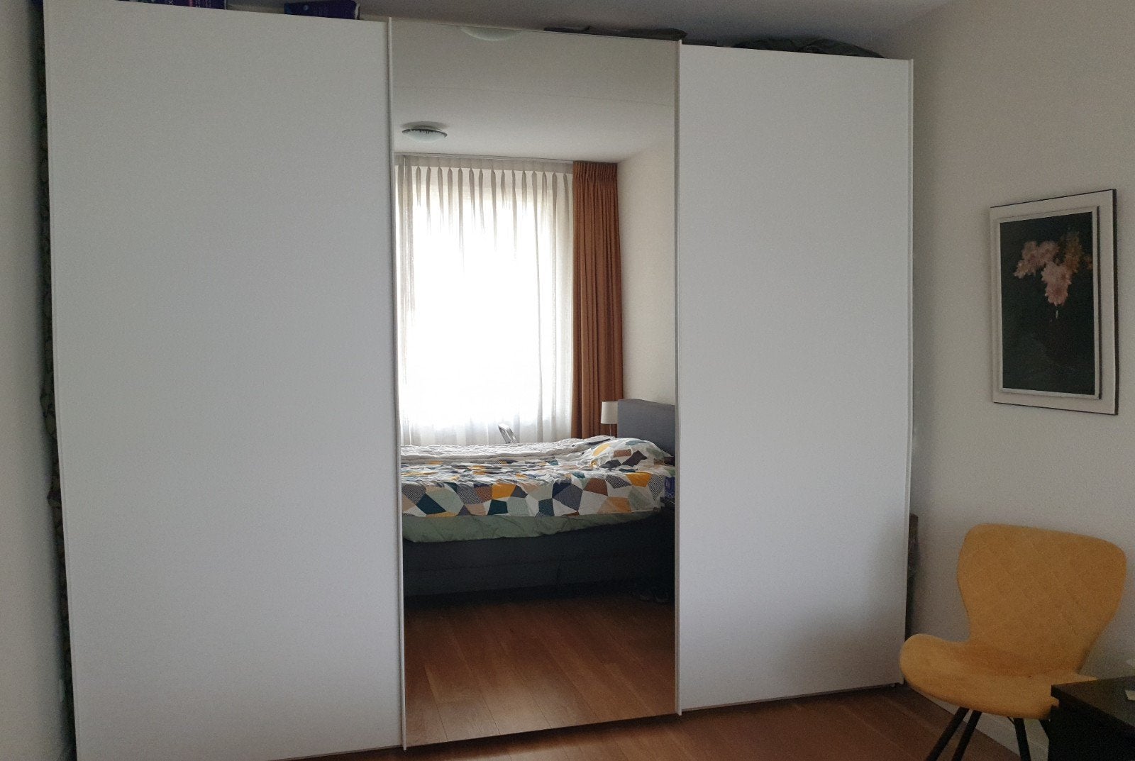 Kast met schuifdeuren en softclose, Huis en Inrichting, Ophalen, Gebruikt, 200 cm of meer, 200 cm of meer