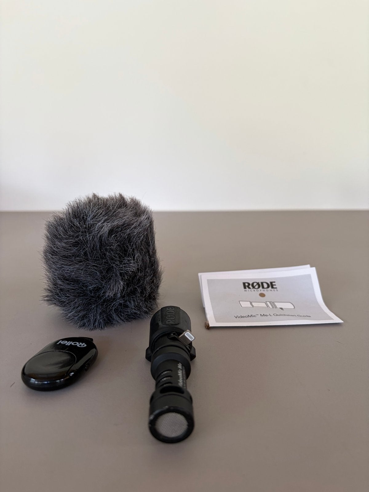 Rode VideoMic Me-L Microfoon voor Apple apparaten, Ophalen of Verzenden, Zo goed als nieuw, Studiomicrofoon