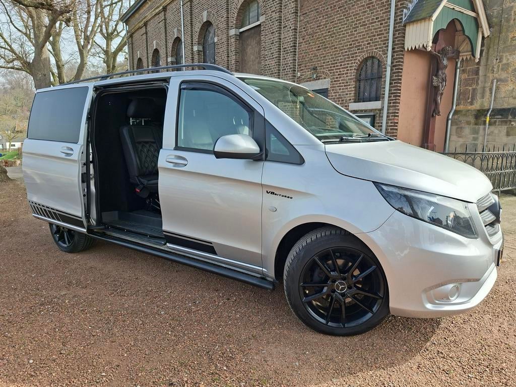 Mercedes-Benz Vito, DC, leder, touchscreen, 19" 🛞, camera, Auto's, Bestelauto's, 136 pk, 4 cilinders, 2000 kg, Diesel