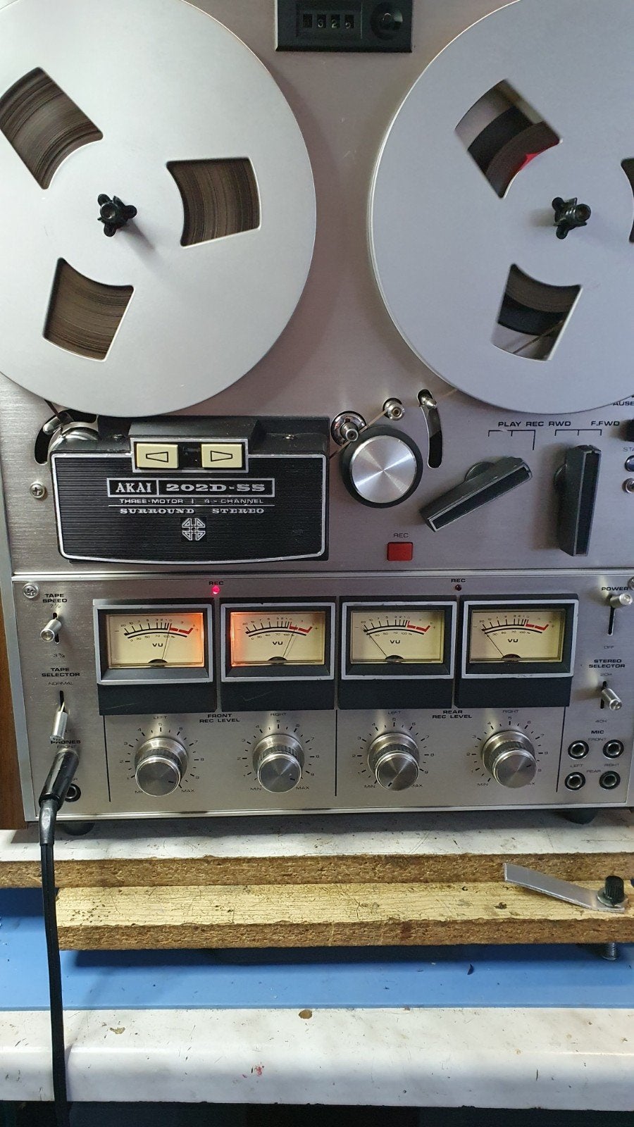 Akai 202D-SS in zeer goede staat., Ophalen, Bandrecorder