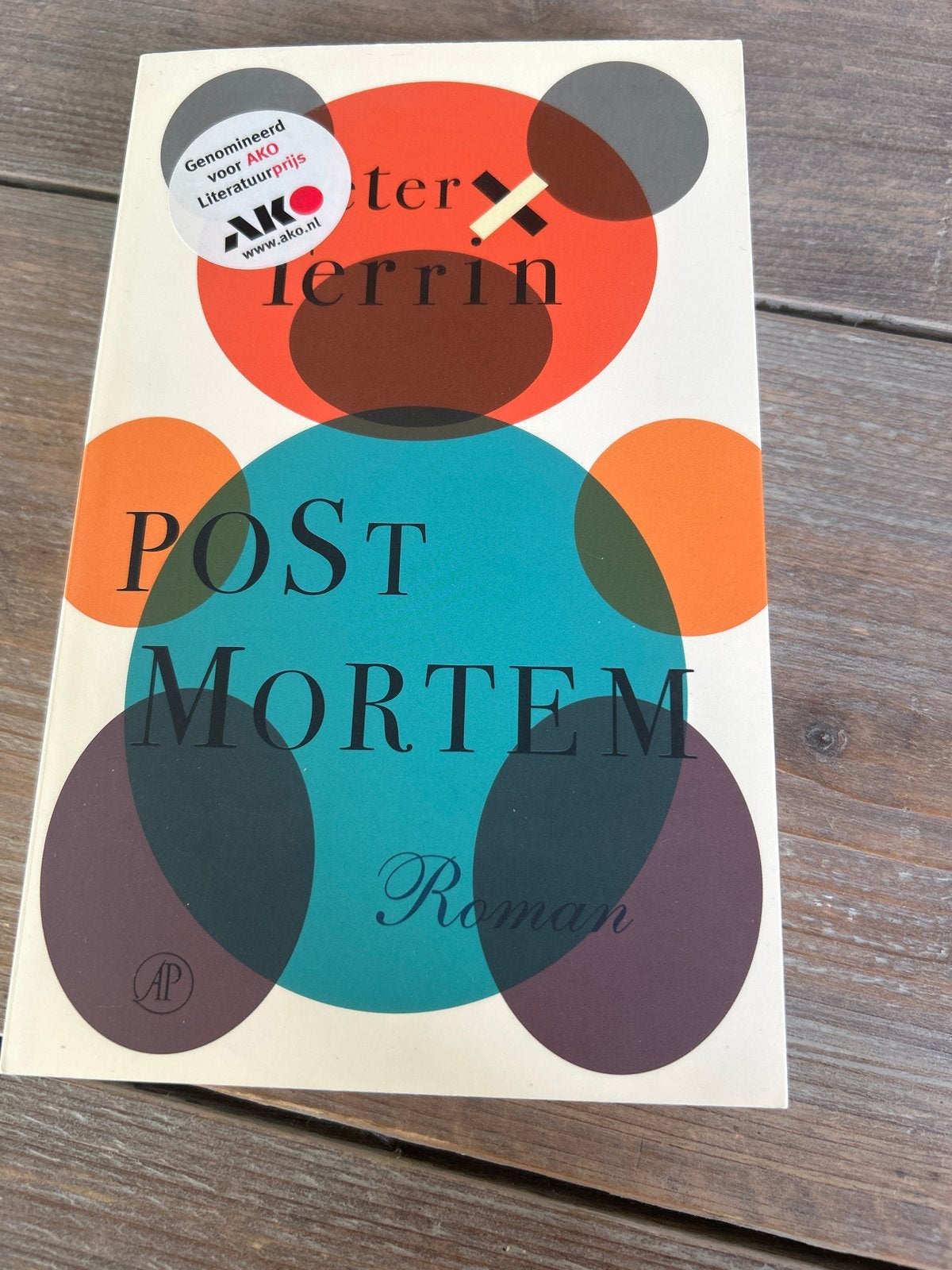 Peter Terrin - Post Mortem (Roman), Ophalen of Verzenden, Zo goed als nieuw, Nederland