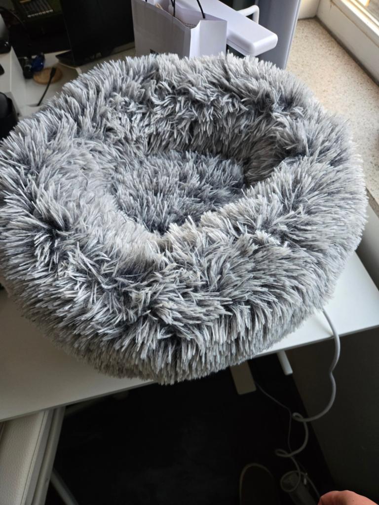 Lekker zachte fluffy kattenmand, Ophalen, Zo goed als nieuw, Pluche