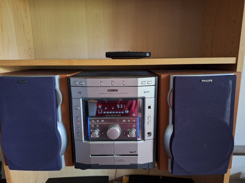 Stereo set, Ophalen, Zo goed als nieuw, Cassettedeck, Philips