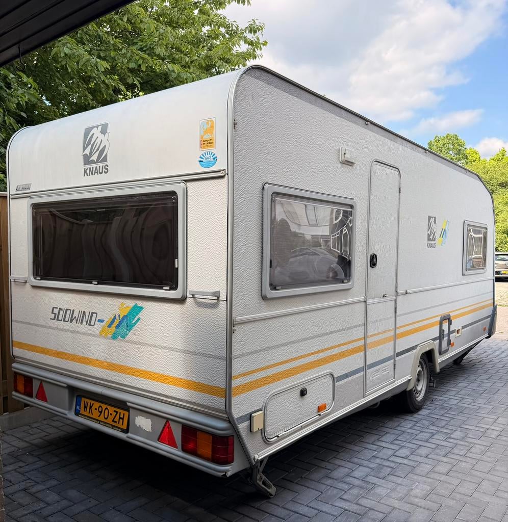 Knaus Sudwind 530TK Caravan Mover en voortent, Caravans en Kamperen, Caravans, Mover, Rondzit, Knaus, Tot en met 6