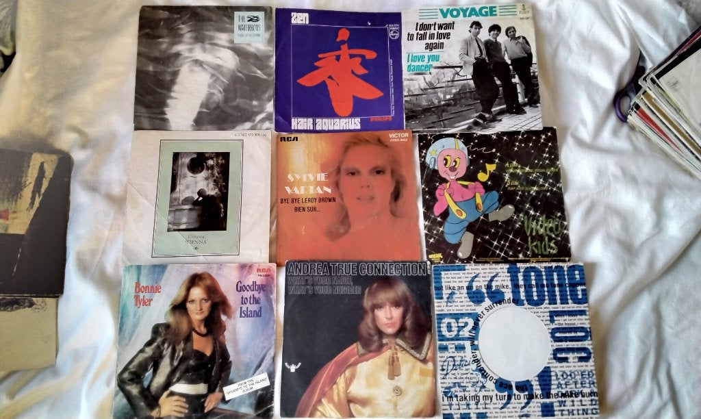 Singles Collectie LEGE HOEZEN VOOR singles 7 inch Plaatjes, Cd's en Dvd's, Vinyl Singles, Ophalen, Gebruikt, Overige genres, Fotohoes