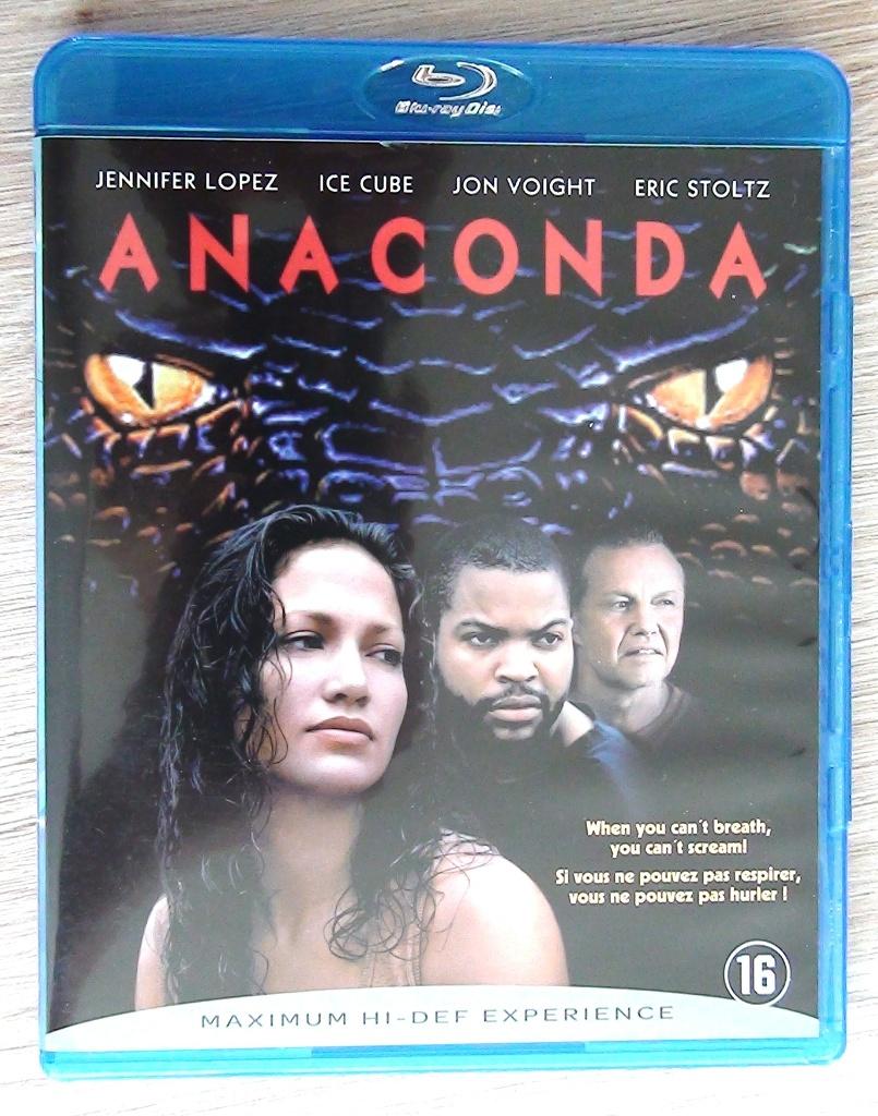 Anaconda (1997), Cd's en Dvd's, Blu-ray, Zo goed als nieuw, Horror, Verzenden