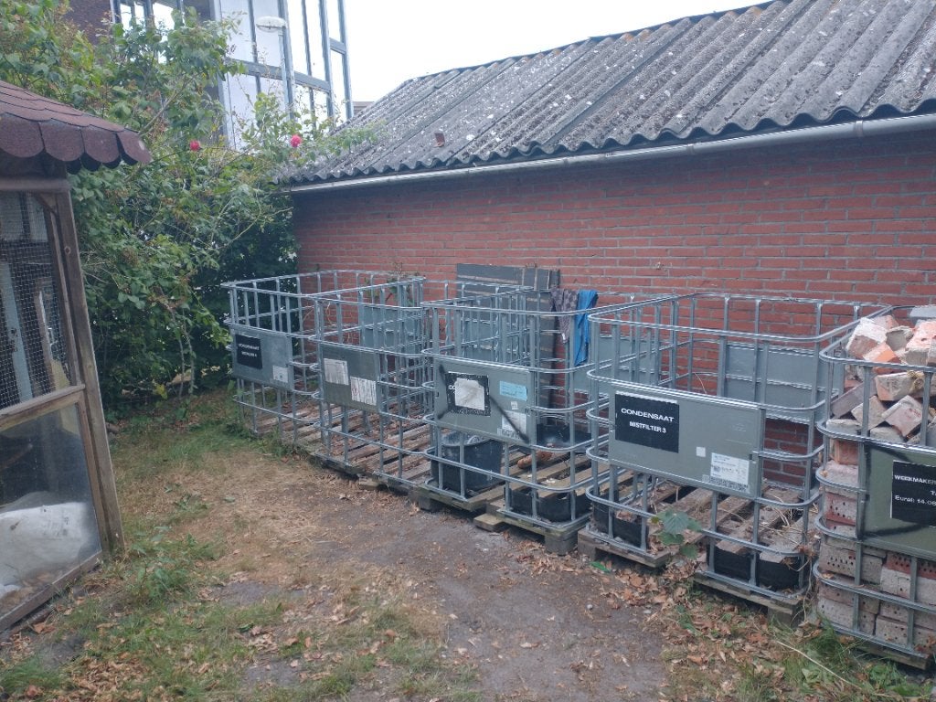 IBC-containers / gaasboxen op pallets, Ophalen, Gebruikt, 100 cm of meer, 60 cm of meer