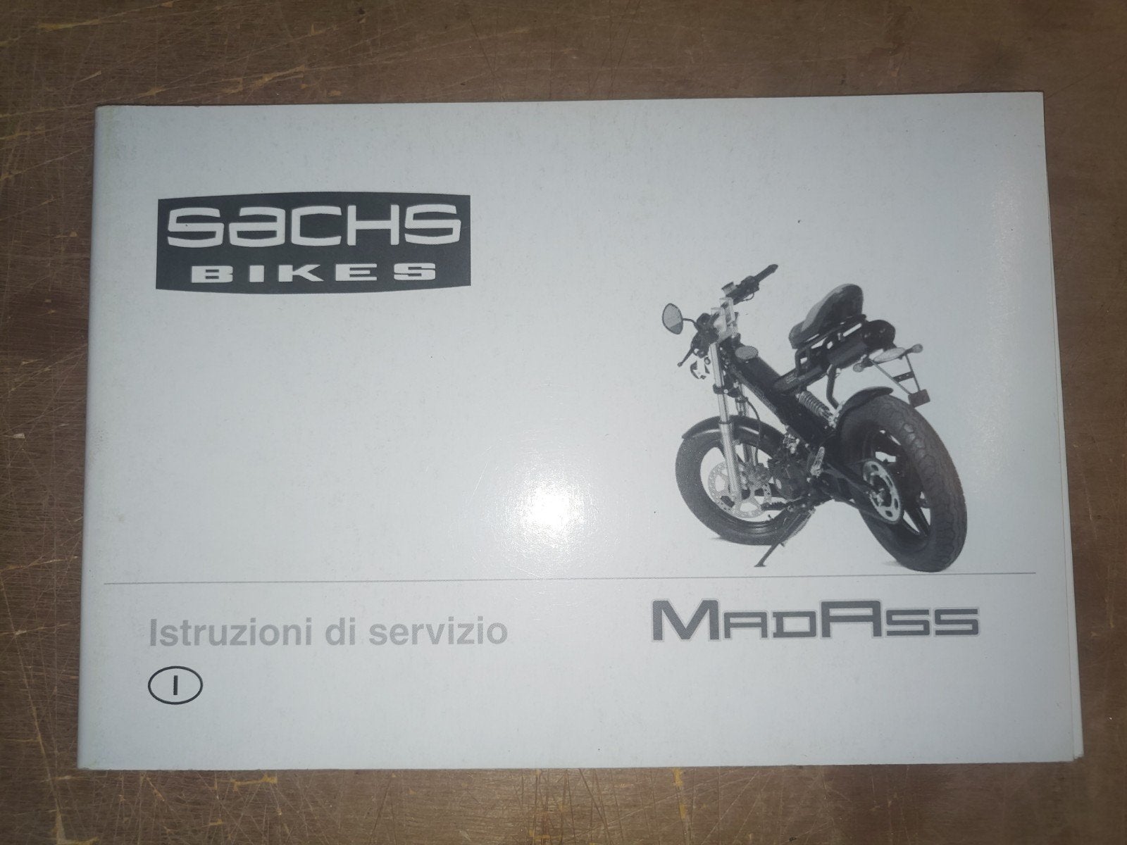 Handleiding Sachs MaddAss, Ophalen of Verzenden, Zo goed als nieuw