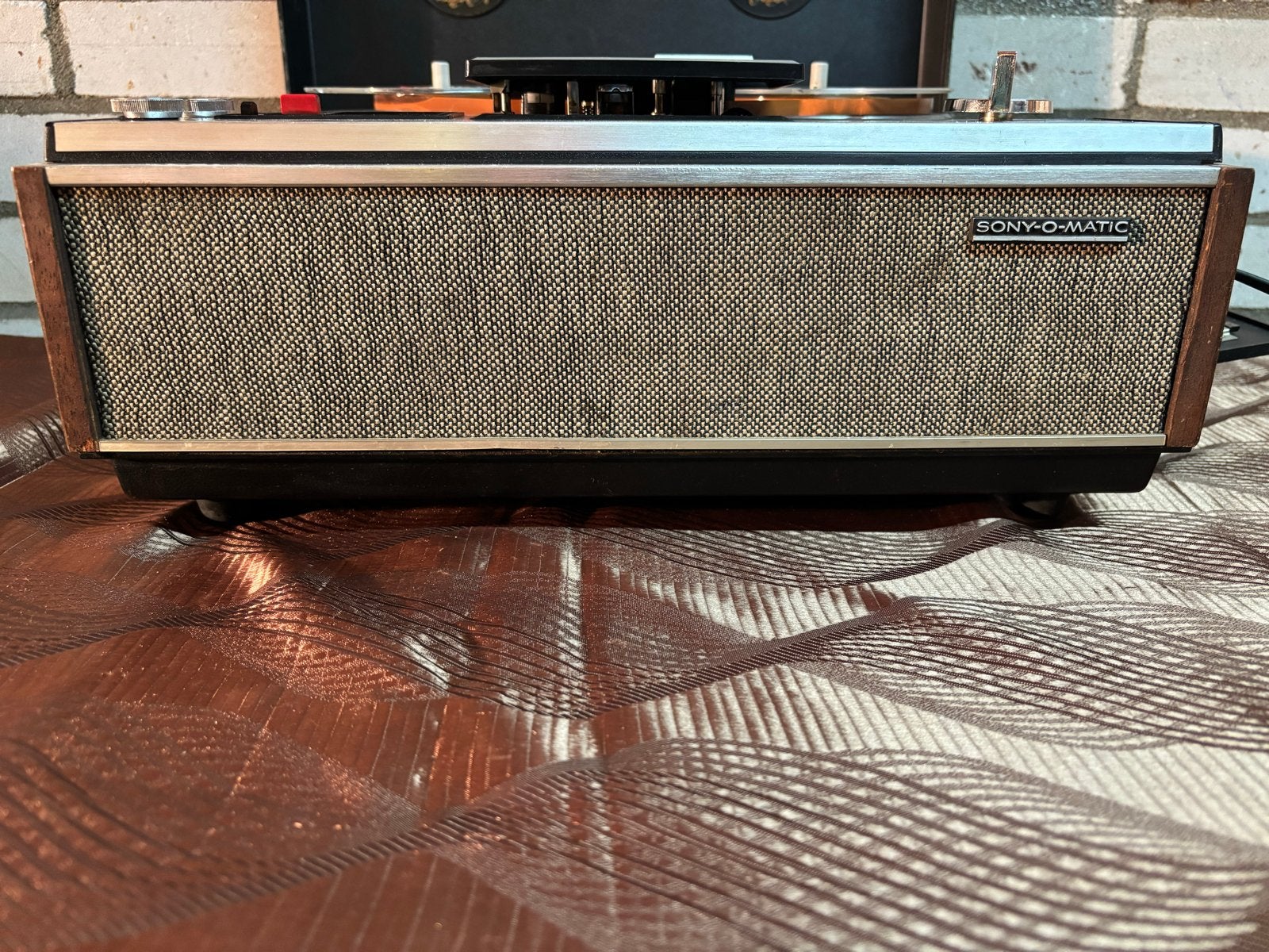 Vintage Sony-O-Matic TC-106 Bandrecorder - Werkt!, Ophalen of Verzenden, Bandrecorder, Met banden