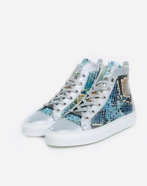Gino B High sneakers echt Python leer maat 40, Kleding | Dames, Schoenen, Overige kleuren, Gino B, Ophalen of Verzenden, Sneakers of Gympen