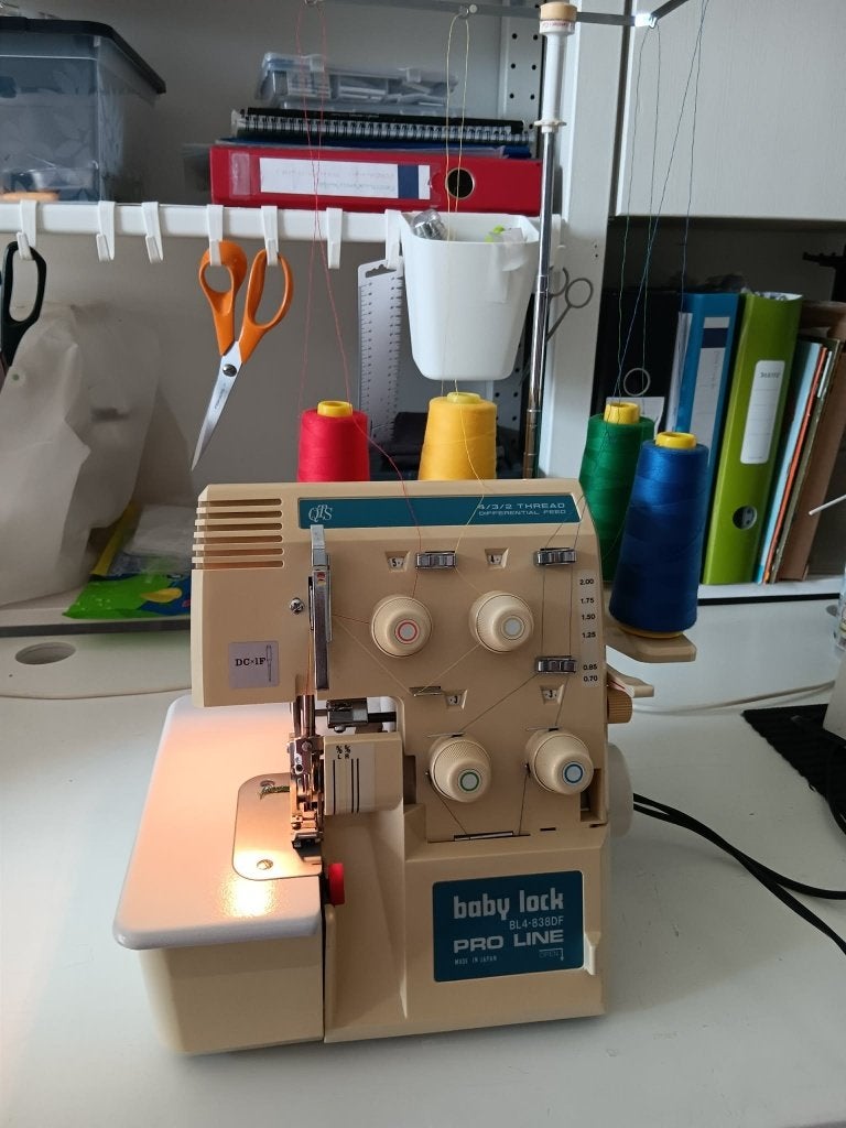 Baby lock pro line BL4- 838DF lockmachine, Ophalen, Gebruikt, Lockmachine, Overige merken