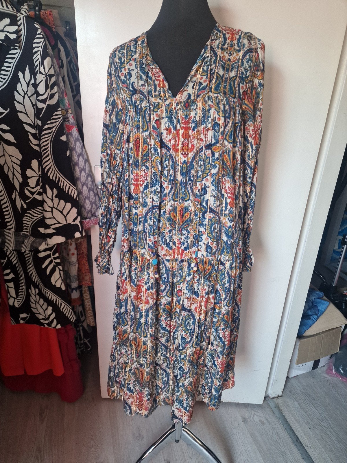 Jurk zara maat s oversized, Kleding | Dames, Ophalen of Verzenden, Zo goed als nieuw, Boven de knie