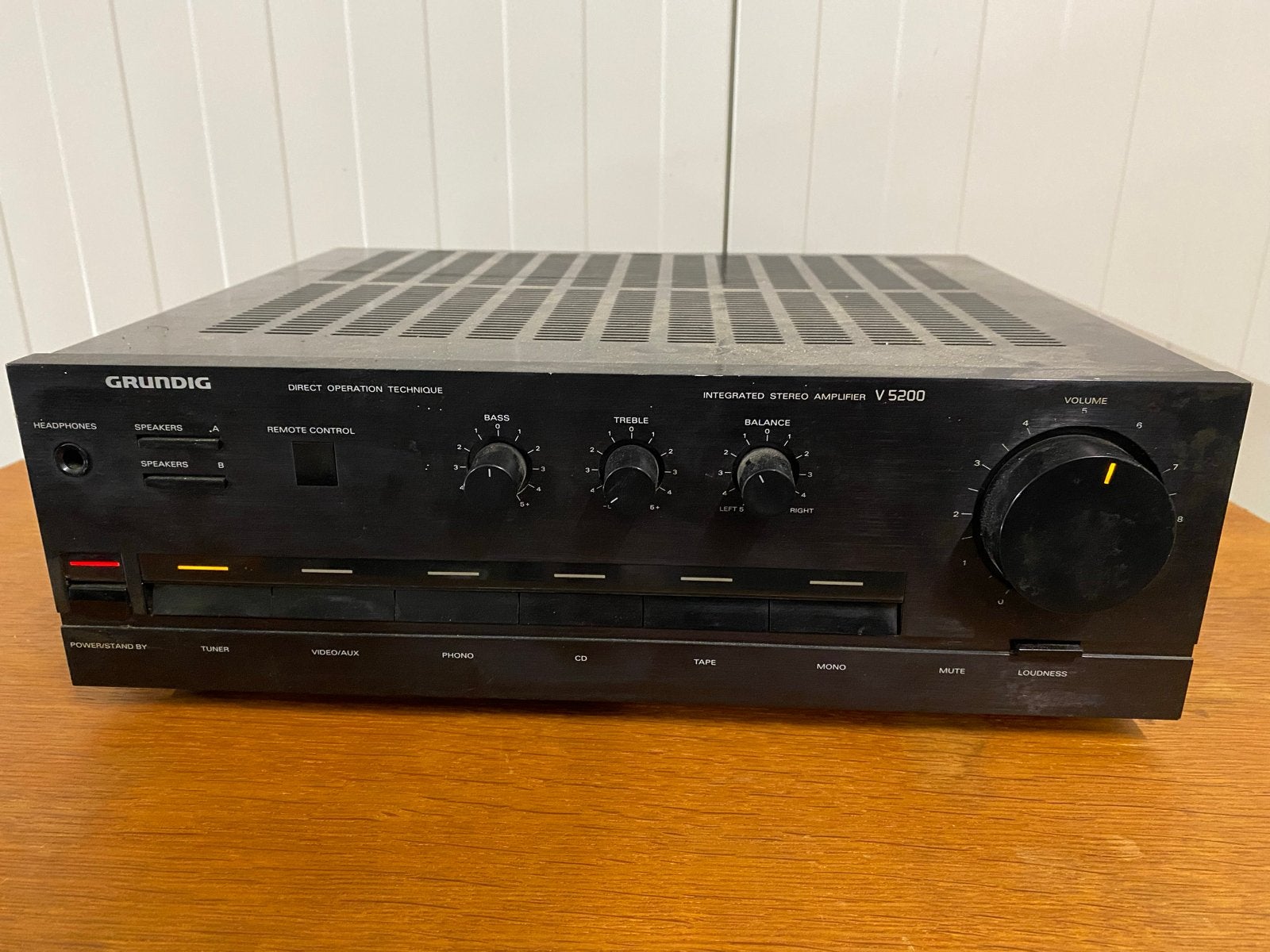 Grundig V5200 Stereo Versterker, Gebruikt, Ophalen, Overige merken, Minder dan 60 watt