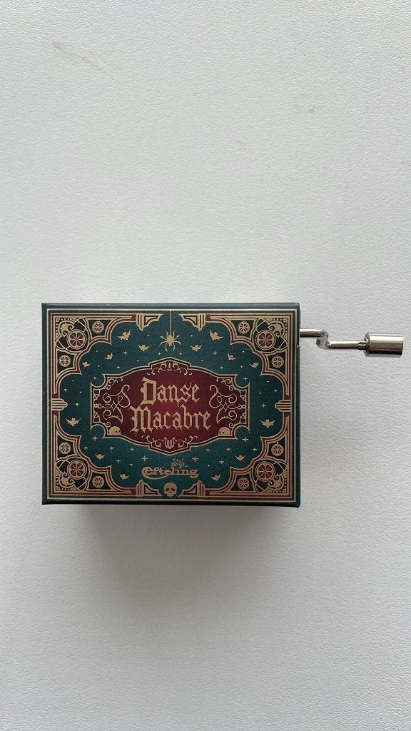Efteling Muziekdoosje Danse Macabre, Verzamelen, Efteling, Ophalen of Verzenden, Nieuw, Gebruiksvoorwerp