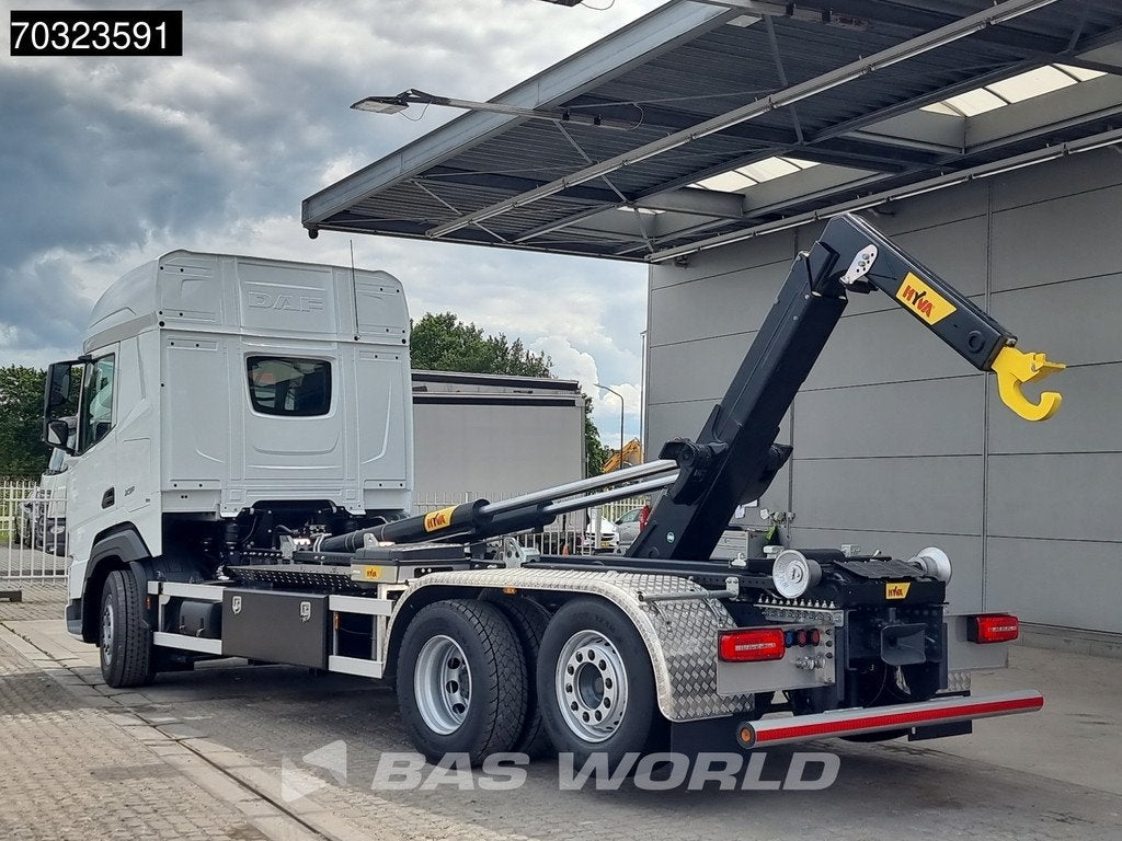 DAF XF 480 6X2 COMING SOON! NEW HYVA 26-60S Lift+Steering ax, Automaat, Stof, Euro 6, Wit
