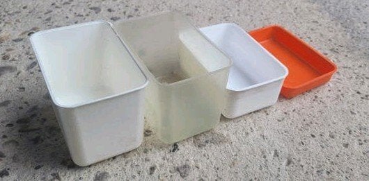 plastic bakjes sorteerbakjes opbergbakjes bakje ijzerwaren, Ophalen of Verzenden, Gebruikt, 50 tot 100 mm