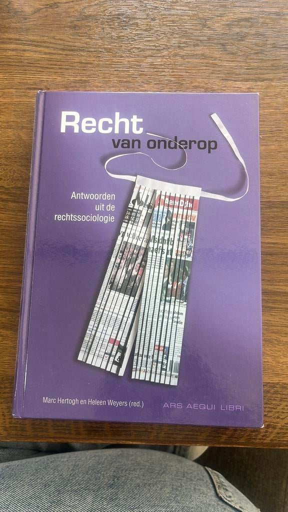 Heleen Weyers - Recht van Onderop, Boeken, Heleen Weyers; Marc Hertogh, Sociale wetenschap, Ophalen of Verzenden, Zo goed als nieuw