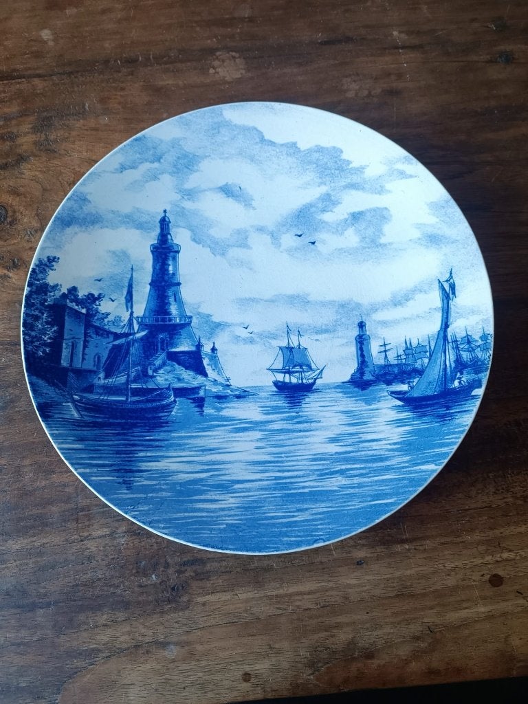 delfs blauwwe borden uit ongeveer 1900, Ophalen