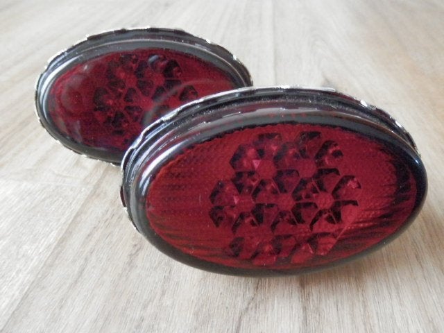 Achterlicht lens met reflector VW Kever ovaal., Auto-onderdelen, Ophalen of Verzenden, Nieuw, Oldtimer onderdelen