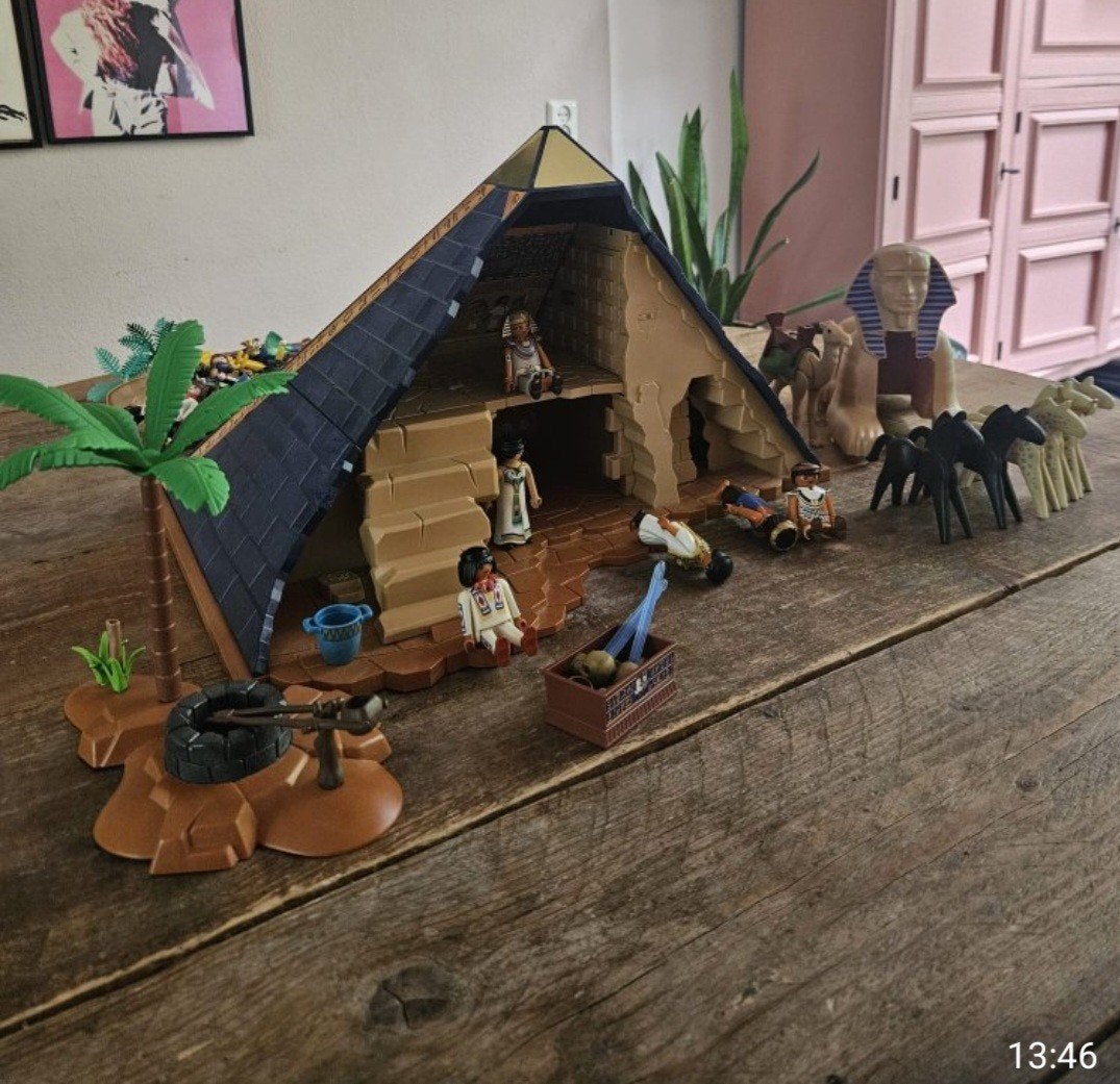 Playmobil piramide, Ophalen, Poppenhuis