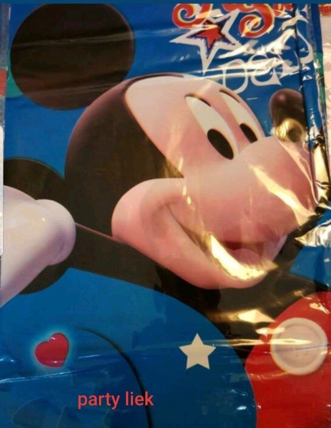 Mickey mouse tafelkleed nr T97, Ophalen of Verzenden, Nieuw, Versiering, Verjaardag