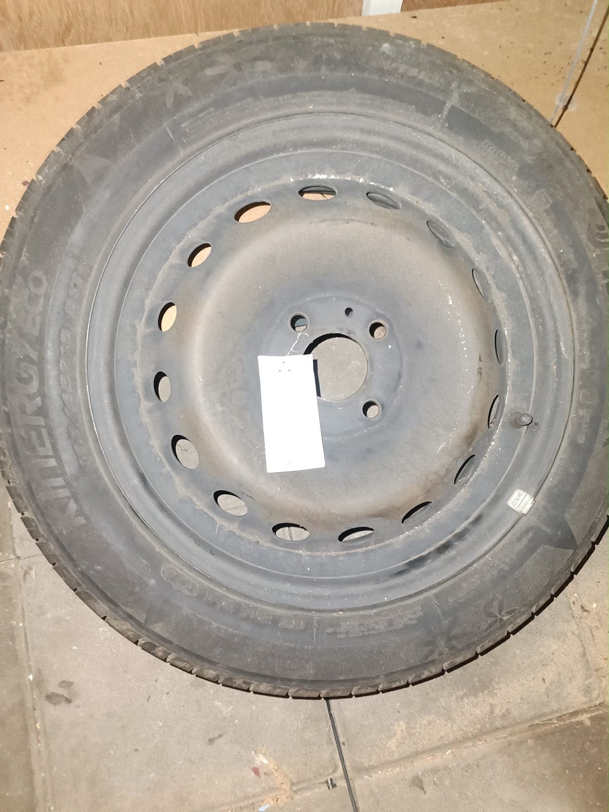 4x auto banden met velg 165/65/r15, Ophalen of Verzenden